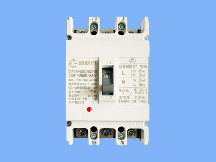 XGM1塑壳断路器250型